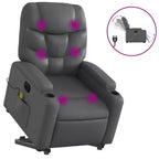 vidaXL Fauteuil de massage inclinable crème