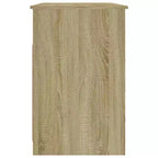 vidaXL Bureau Blanc Bois d'ingénierie 102 cm x 50 cm x 76 cm Bureau