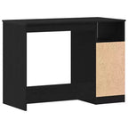 vidaXL Bureau Blanc Bois d'ingénierie 102 cm x 50 cm x 76 cm Bureau