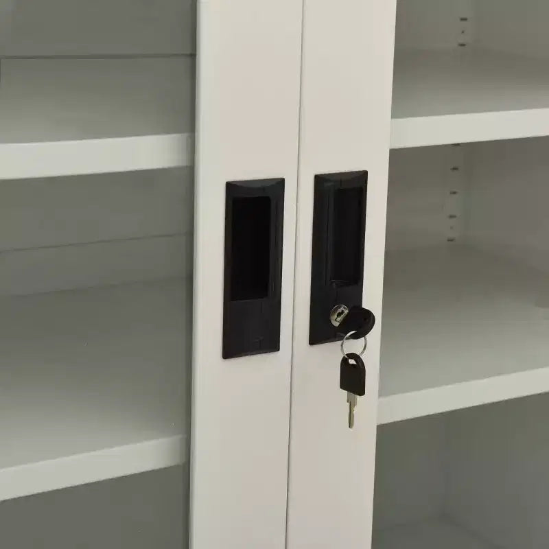 vidaXL Armoire de bureau avec jardinière gris clair 35,4x15,7x50,4 cm acier
