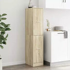 vidaXL Armoire de pharmacie chêne Sonoma Bois d'ingénierie Haute