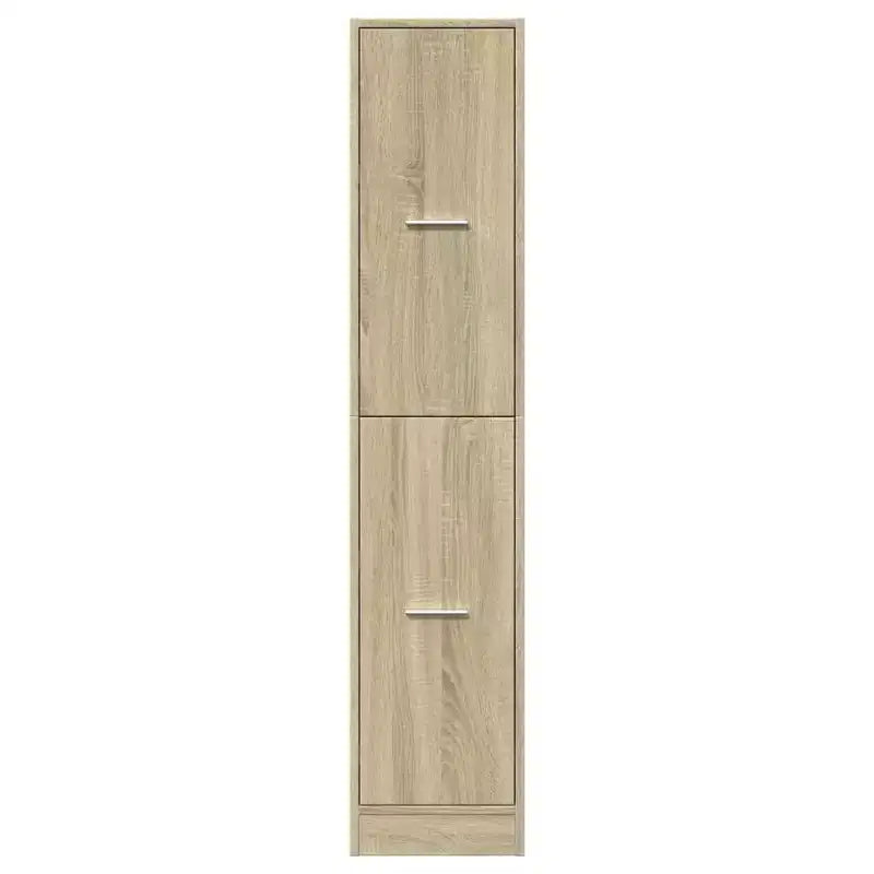 vidaXL Armoire de pharmacie chêne Sonoma Bois d'ingénierie Haute