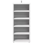 vidaXL Meuble à chaussures blanc en bois d'ingénierie 31,5x35x70 cm Armoire à chaussures