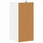 vidaXL Meuble à chaussures blanc en bois d'ingénierie 31,5x35x70 cm Armoire à chaussures