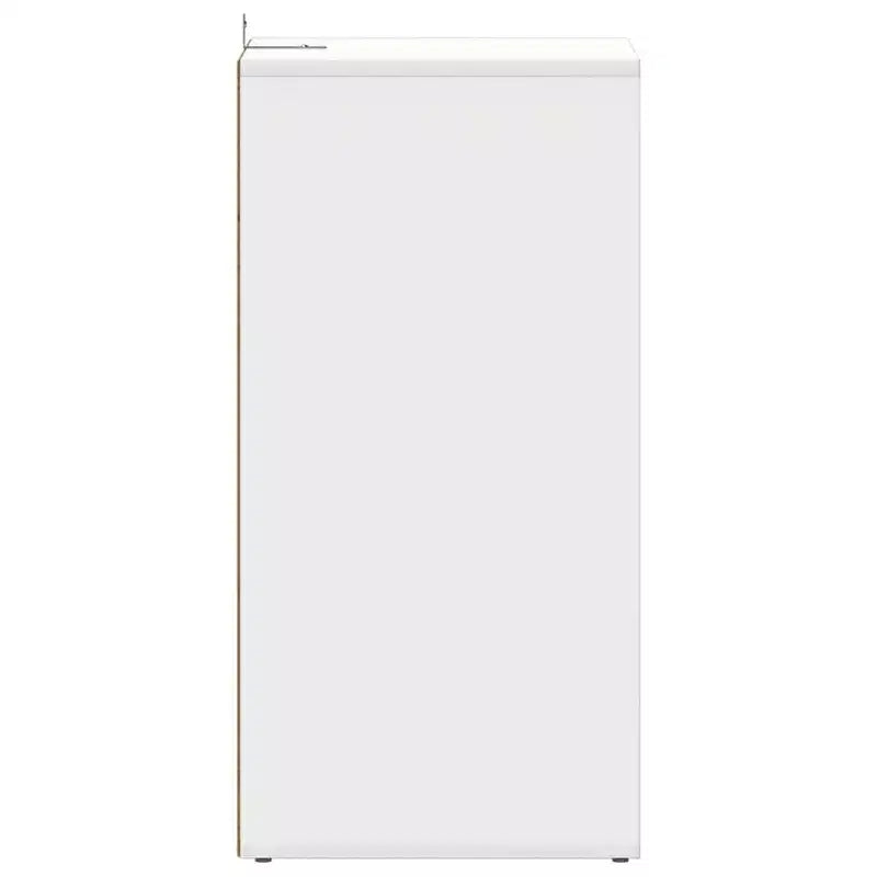 vidaXL Meuble à chaussures blanc en bois d'ingénierie 31,5x35x70 cm Armoire à chaussures