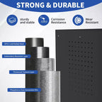Armoire à outils métallique roulante de 34,3 po, rangement de garage robuste avec portes verrouillables et 3 tiroirs, organisateur d'établi mobile