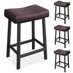 Tabourets de bar hauteur comptoir avec surface rembourrée pour salle à manger, bar à domicile