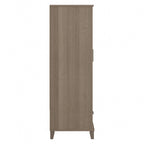 Meuble de rangement haut d'entrée de 32" l x 65" H avec portes, tiroir et étagères réglables, 4 finitions