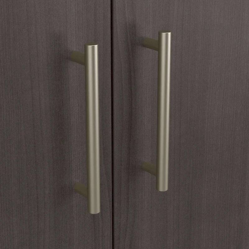 Meuble de rangement haut d'entrée de 32" l x 65" H avec portes, tiroir et étagères réglables, 4 finitions