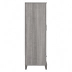 Meuble de rangement haut d'entrée de 32" l x 65" H avec portes, tiroir et étagères réglables, 4 finitions