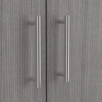 Meuble de rangement haut d'entrée de 32" l x 65" H avec portes, tiroir et étagères réglables, 4 finitions