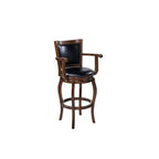Boraam Jones Extra Tall Swivel Bar Stool Cappuccino Finish