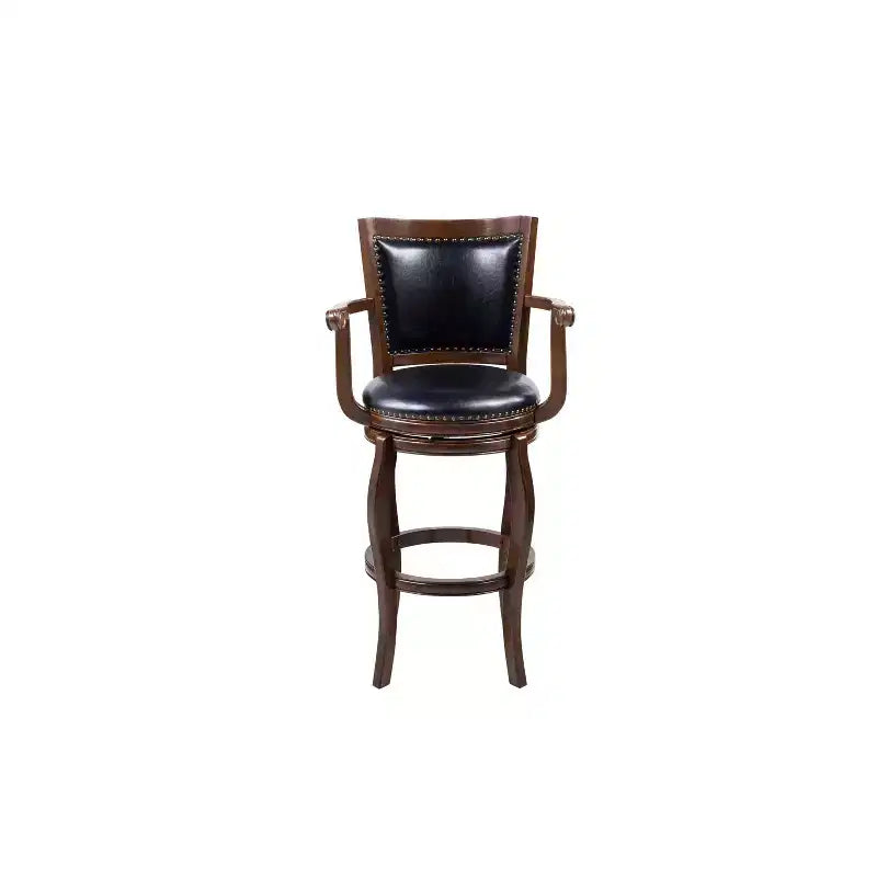 Tabouret de bar pivotant très haut Boraam Jones, finition cappuccino