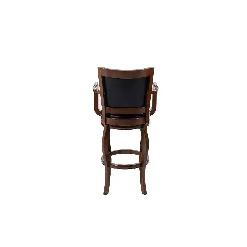 Tabouret de bar pivotant très haut Boraam Jones, finition cappuccino