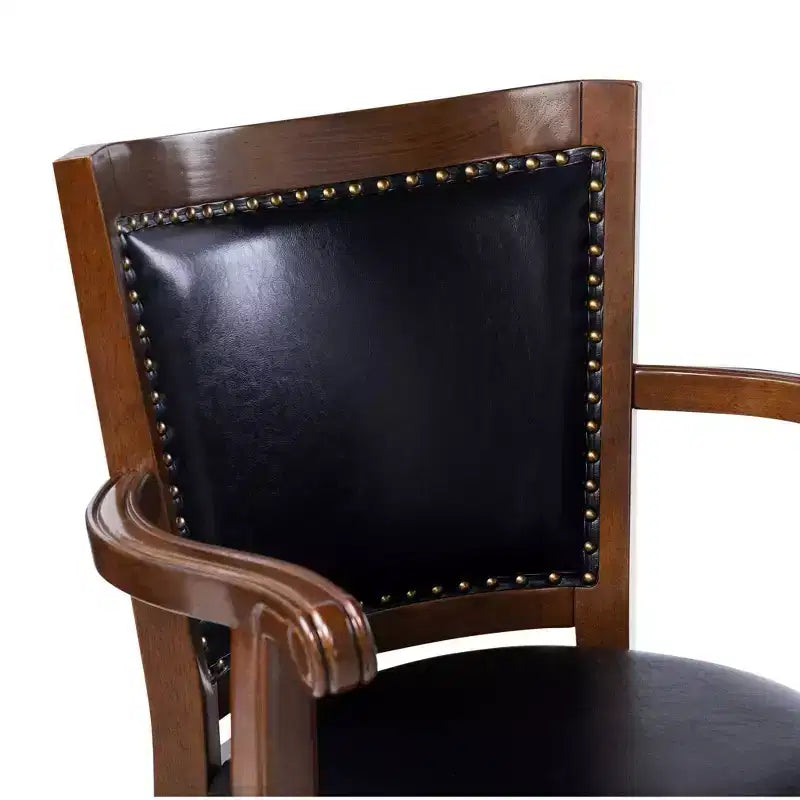 Tabouret de bar pivotant très haut Boraam Jones, finition cappuccino