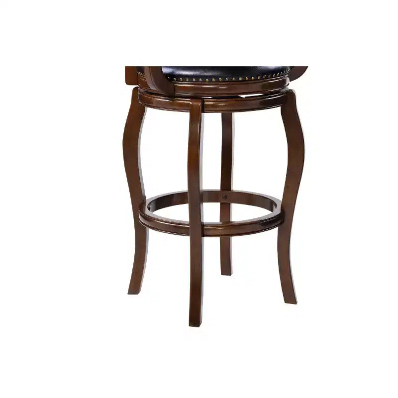Tabouret de bar pivotant très haut Boraam Jones, finition cappuccino