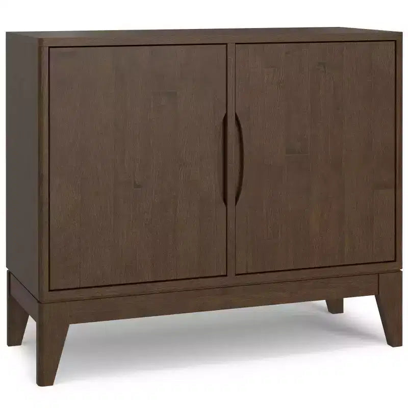 WyndenHall Pearson 2 Door Sideboard Buffet / Storage Cabinet Walnut Brown