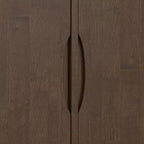 WyndenHall Pearson 2 Door Sideboard Buffet / Storage Cabinet Walnut Brown