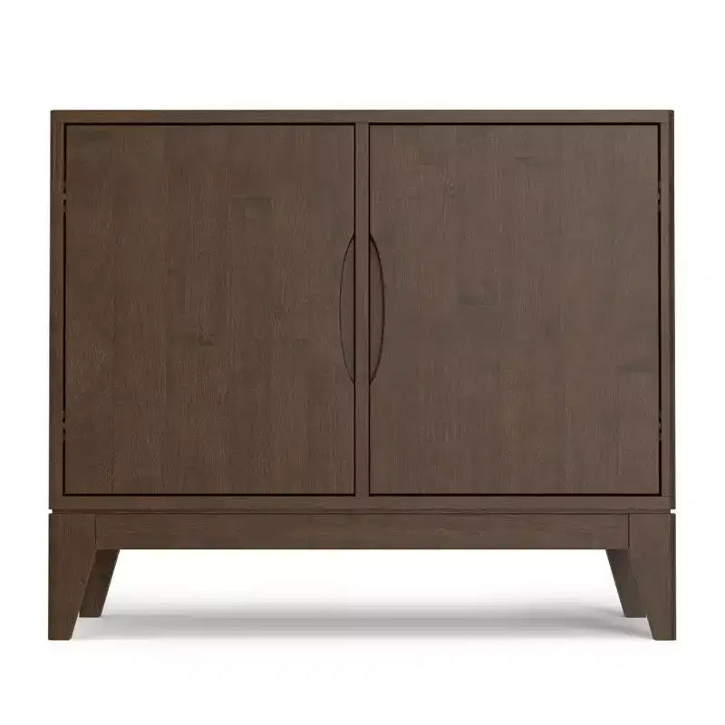 WyndenHall Pearson 2 Door Sideboard Buffet / Storage Cabinet Walnut Brown