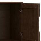 WyndenHall Pearson 2 Door Sideboard Buffet / Storage Cabinet Walnut Brown