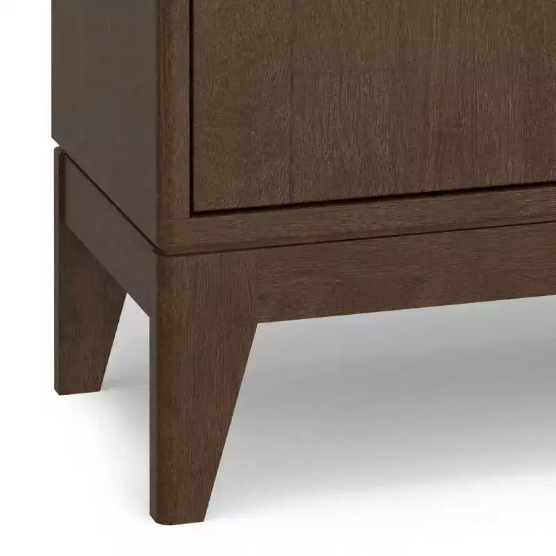 WyndenHall Pearson 2 Door Sideboard Buffet / Storage Cabinet Walnut Brown