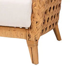 Fauteuil d'appoint Daiwa Ratan Accent Chair Light Honey de bali & pari