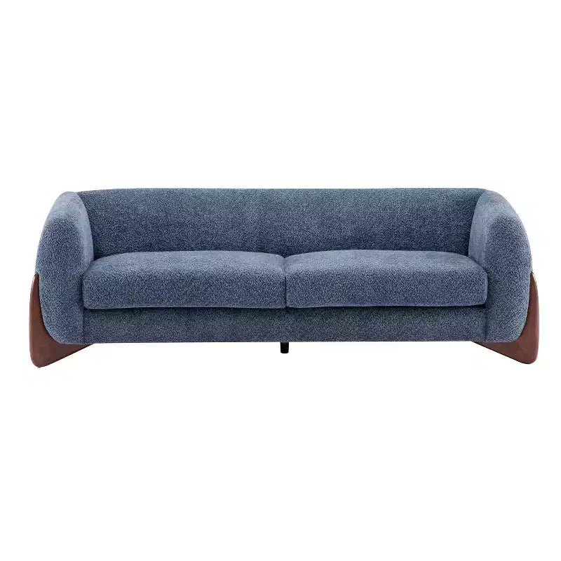 Christopher Knight Home Lucy Canapé combiné 3 et 2 places rembourré moderne bleu