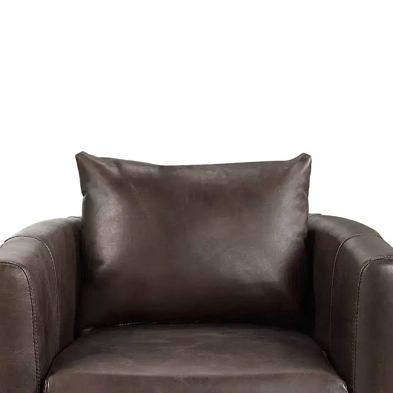 Fauteuil d'appoint en cuir Acme Furniture Betla Espresso