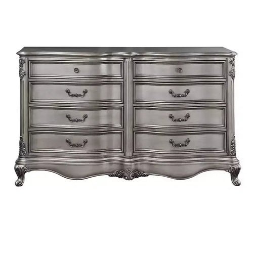 Acme Furniture Ariadne 8-Drawer Dresser Antique Platinum Finish