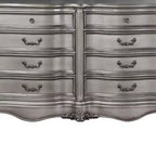 Commode Ariadne 8 tiroirs Acme Furniture, finition platine antique