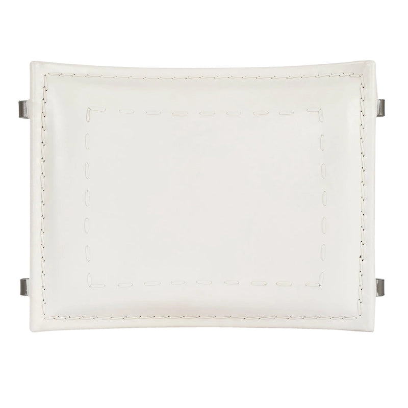 Tabouret de coiffeuse en fer et cuir faits à la main, style ferme, 4 couleurs, 49,5 cm L