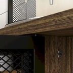 Meuble de Rangement de Cuisine avec Placard et Support à Micro-ondes 70.9W