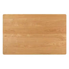 Ensemble de salle à manger 5 pièces Baxton Studio Sabelle moderne bohème en bois et rotin