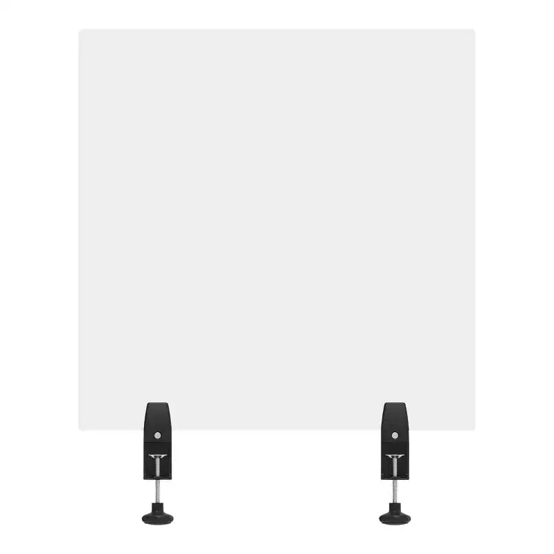 Stand Up Desk Store ReFocus Acrylic Divider Partition Sneeze Guard Shield for Desks, Tables, and Cubicle Walls