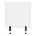 Stand Up Desk Store ReFocus Acrylic Divider Partition Sneeze Guard Shield for Desks, Tables, and Cubicle Walls