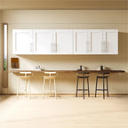 Armoire de rangement empilable, blanc