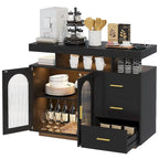 39Buffet large avec éclairage LED - N/A