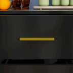 Buffet crédence à deux portes et trois tiroirs de 47 po - 47,2 long.