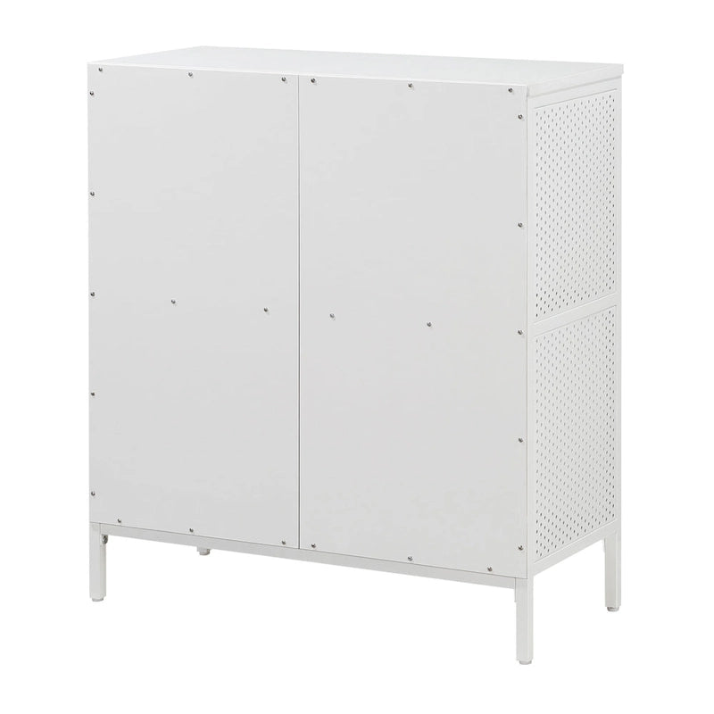 Bibliothèque de rangement 4 cubes de 29 po de largeur, conception industrielle en bois et métal, 15 lb par cube, 3 finitions