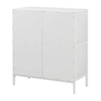 Bibliothèque de rangement 4 cubes de 29 po de largeur, conception industrielle en bois et métal, 15 lb par cube, 3 finitions