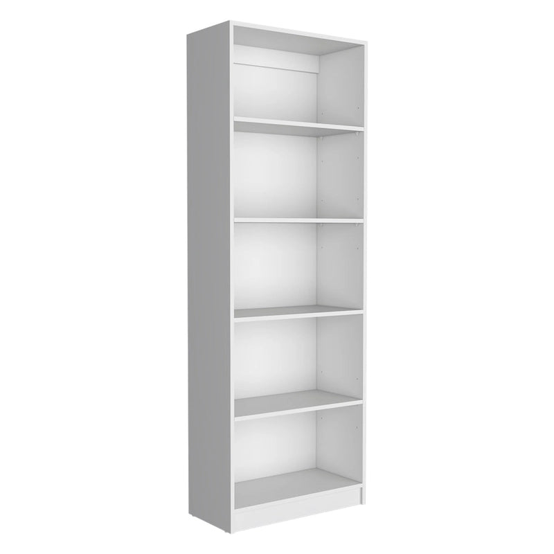 Lot de 2 bibliothèques larges Kenyon Tall à 5 étagères - S.O.