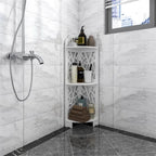 3 Tier Corner Bathroom Shelf Waterproof