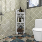 Étagère d'angle de salle de bain à 3 niveaux étanche