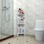 Étagère d'angle de salle de bain à 3 niveaux étanche