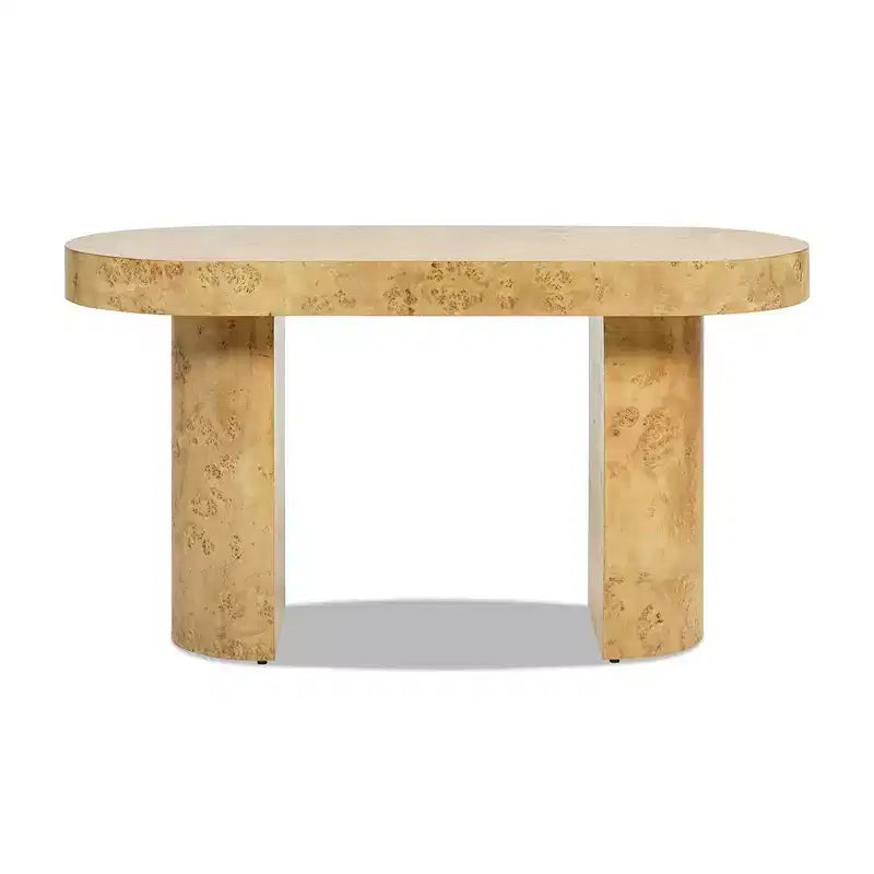 Jennifer Taylor Home Jesse 55.5 Single Drawer Oval Computer Desk