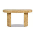 Jennifer Taylor Home Jesse 55.5 Single Drawer Oval Computer Desk