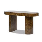 Jennifer Taylor Home Jesse 55.5 Single Drawer Oval Computer Desk