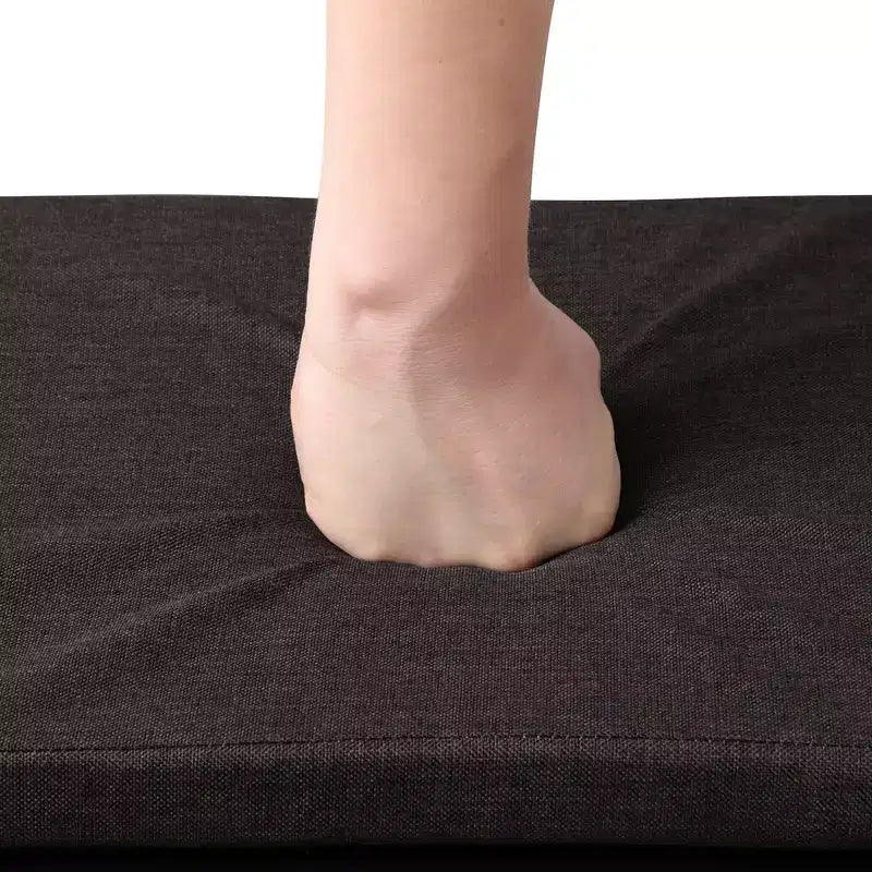 VASAGLE Banc à chaussures avec coussin, Banc de rangement avec assise rembourrée, Banc d'entrée avec 15 compartiments pour chambre à coucher