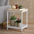 Idées de design MeshWorks : Étagère de rangement en métal à 2 niveaux