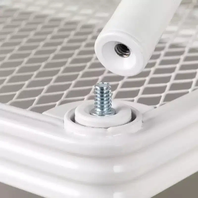 Idées de design MeshWorks : Étagère de rangement en métal à 2 niveaux